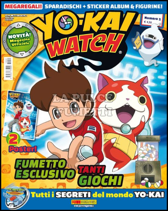 YO-KAI WATCH MAGAZINE # 1 + SPARADISCHI